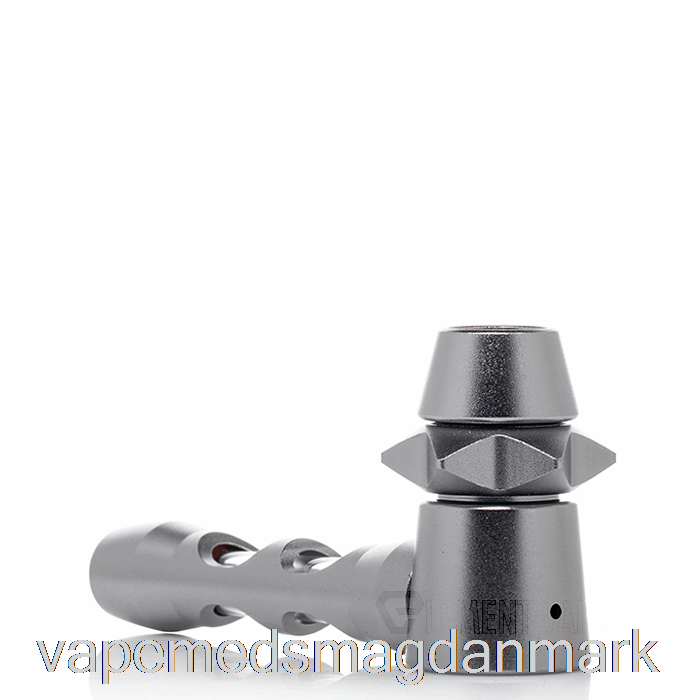 Vape Væske Cheech Glas Metal Indkapslet Hitter Hånd Rør Grå